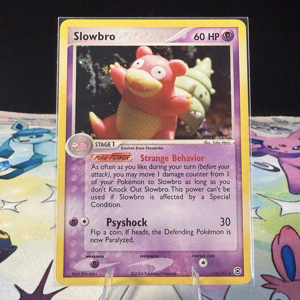 Slowbro 14/112 Holo EX FireRed LeafGreen NM Rare Yuka Morii Pokemon
