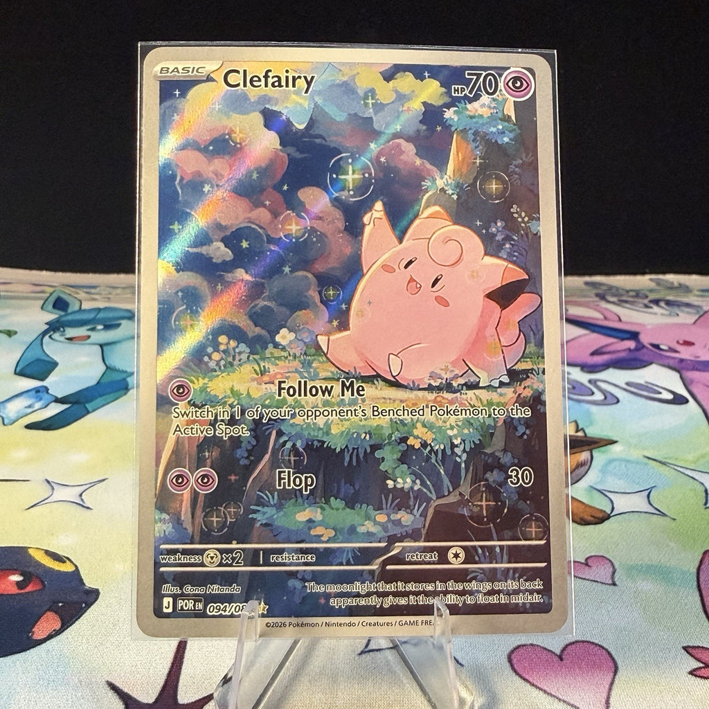 Clefairy 094/088 Perfect Order IR NM Pokémon Card Illustration Rare