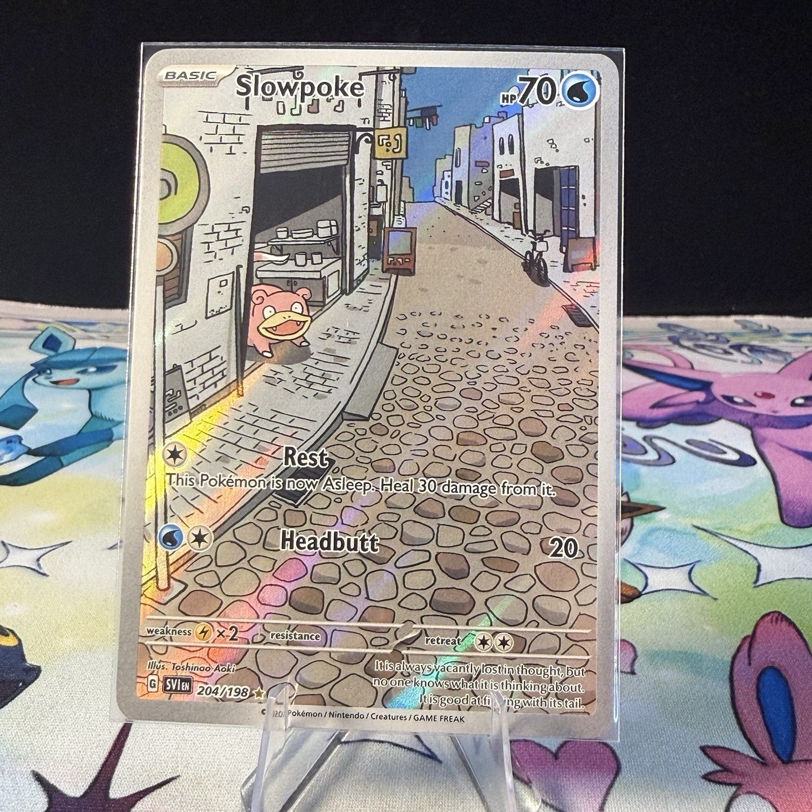 Slowpoke 204/198 SV01: Scarlet & Violet Base Set Holo