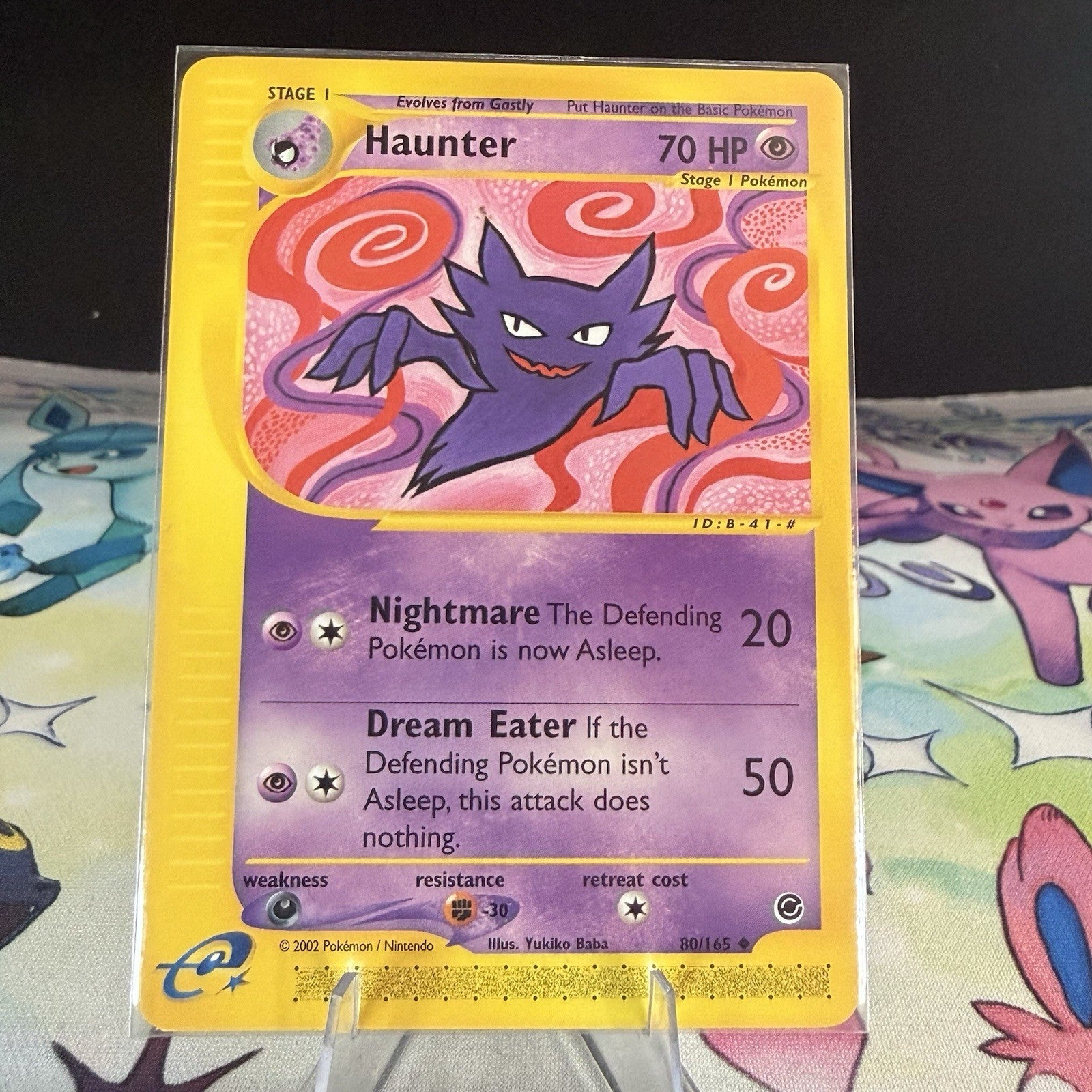 Haunter 80/165 Expedition Base Set LP Pokemon Card E-Reader