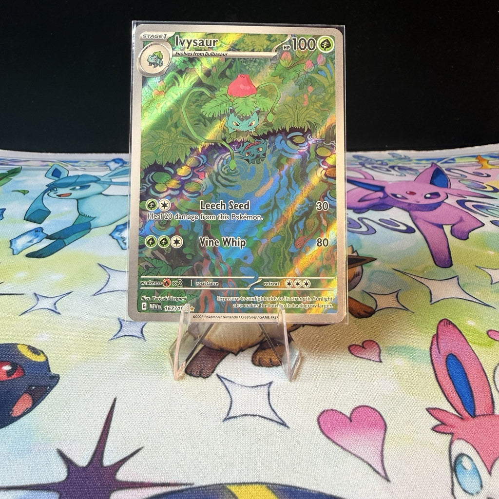 Ivysaur 167/165 Sv: Scarlet & Violet 151 Illustration Rare Holo