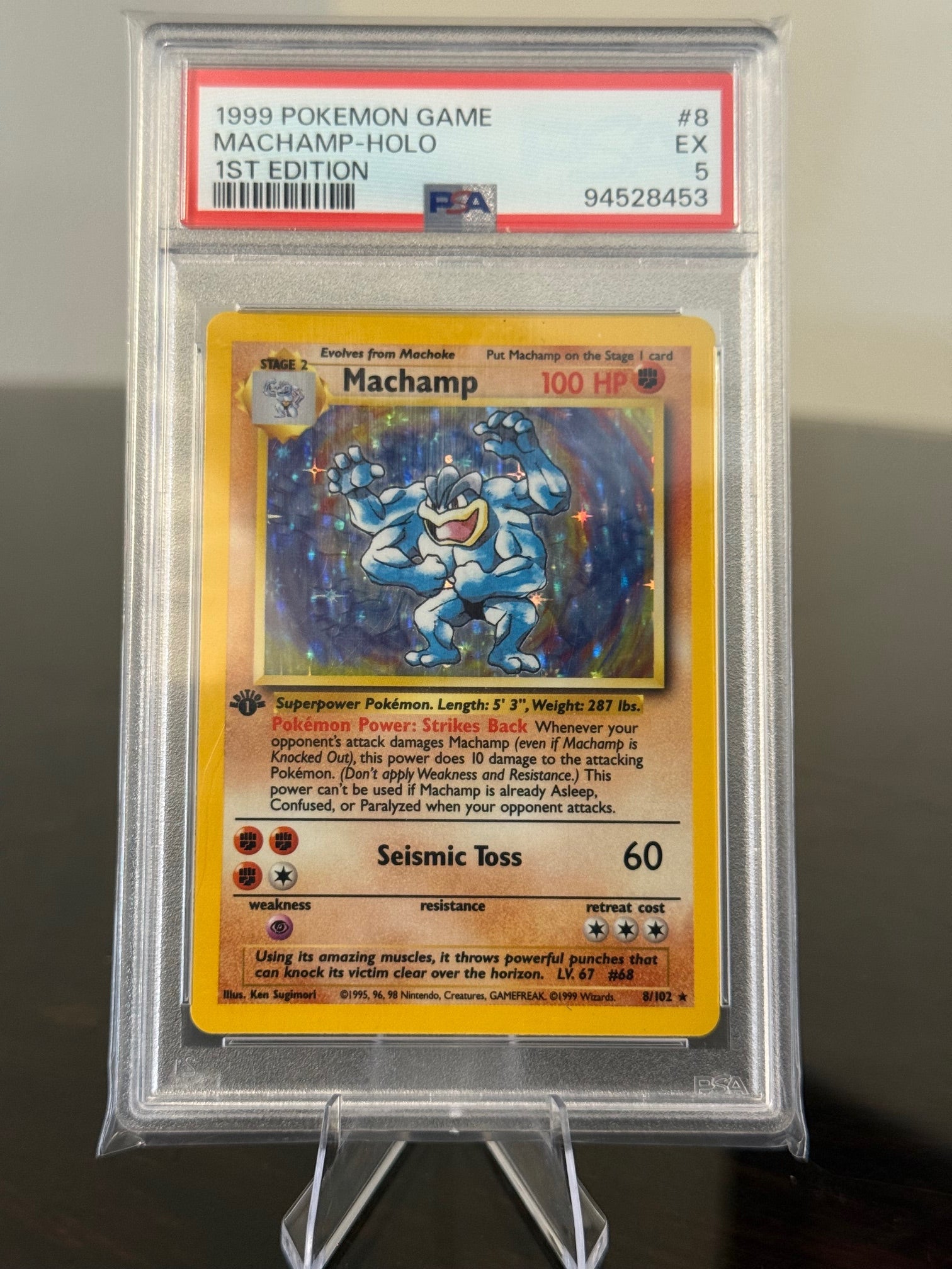 PSA Pokémon Lot Charizard Pikachu Machamp Surfing Flying VMAX Graded Cards NM+