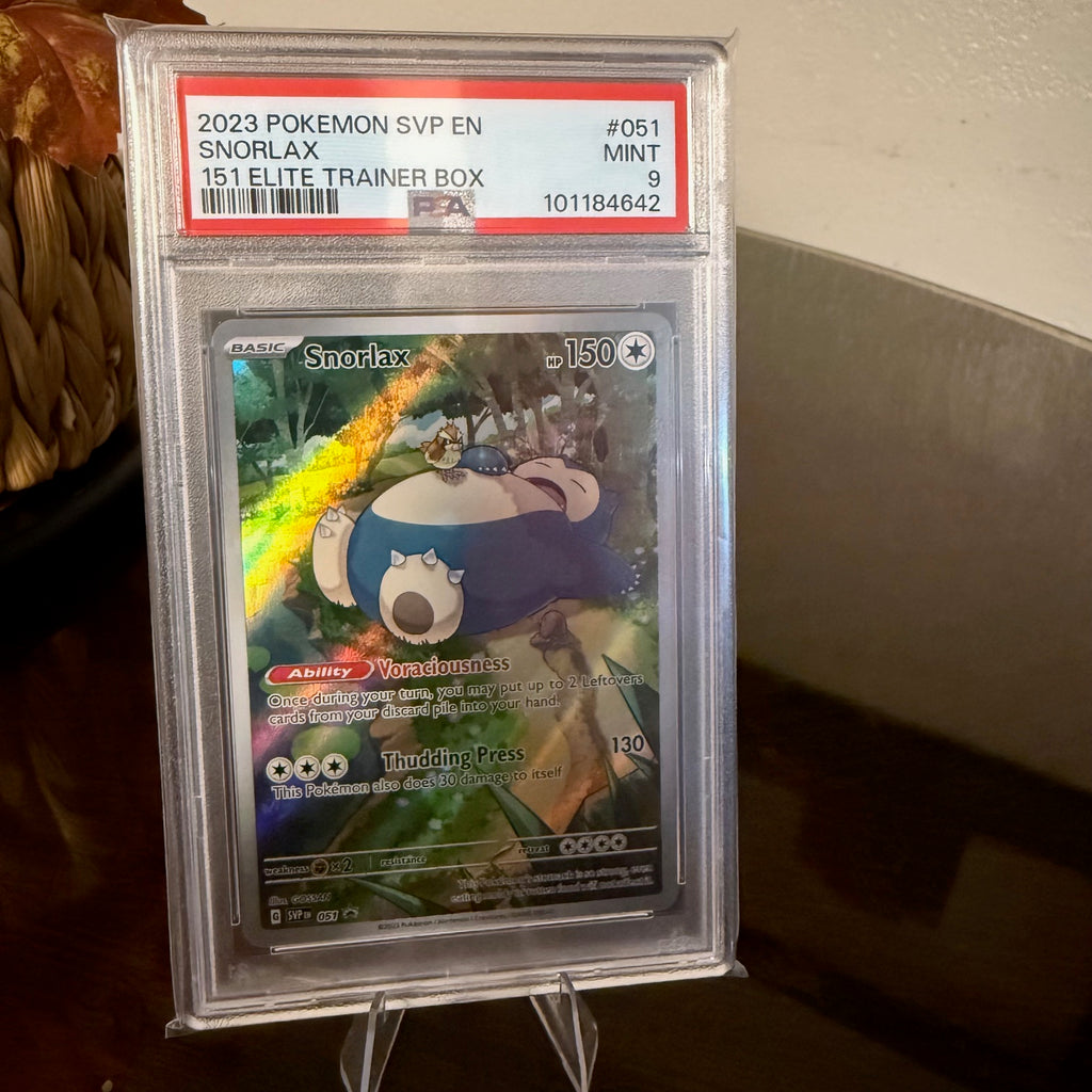 2023 Pokémon PSA/CGC/BGS 9 Lot Snorlax Mew ex Charizard VMAX Pikachu Promo